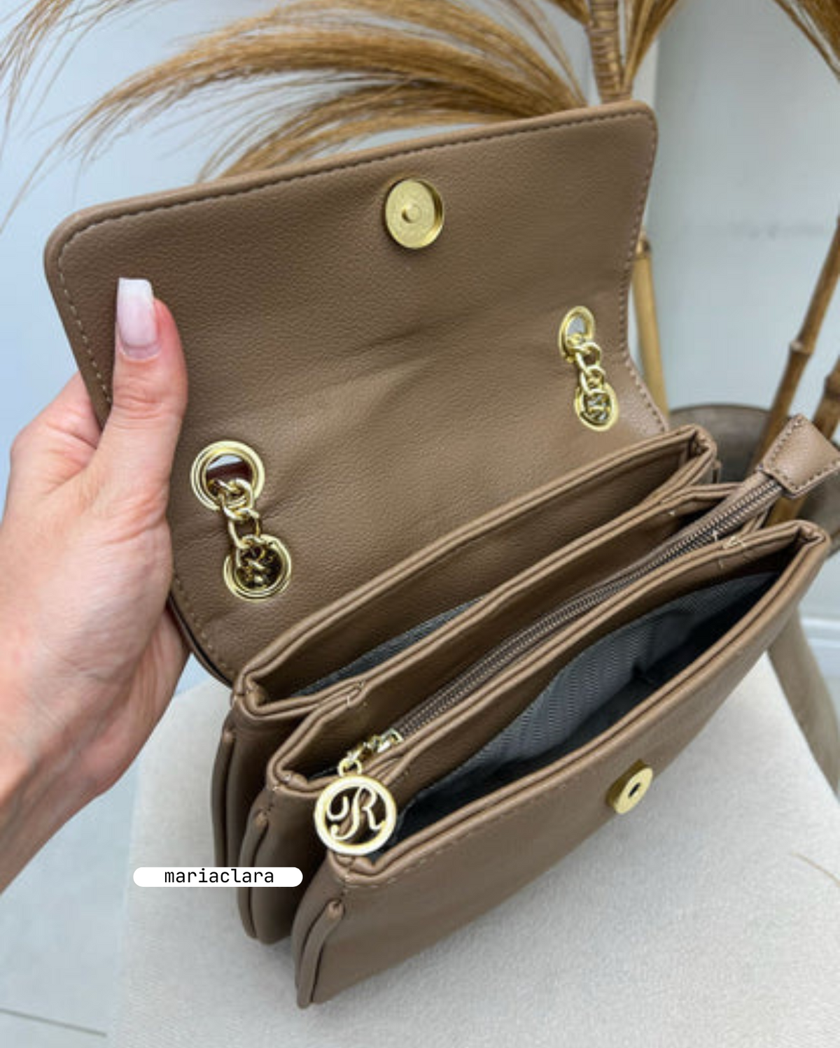 Bolsa Trinity Marrom
