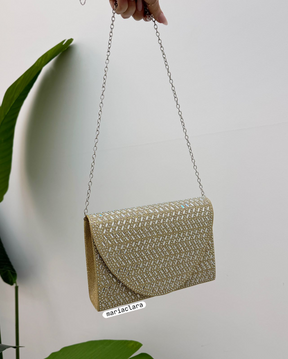 Bolsa Emili Dourada